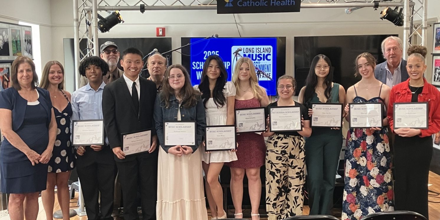 The Long Island Music And Entertainment Hall Of Fame Awards $10,000 In Scholarships  Image
