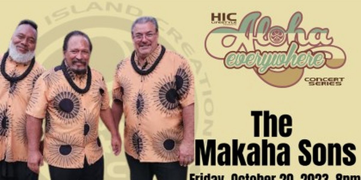 The Makaha Sons Come to the Downey Theatre in October
