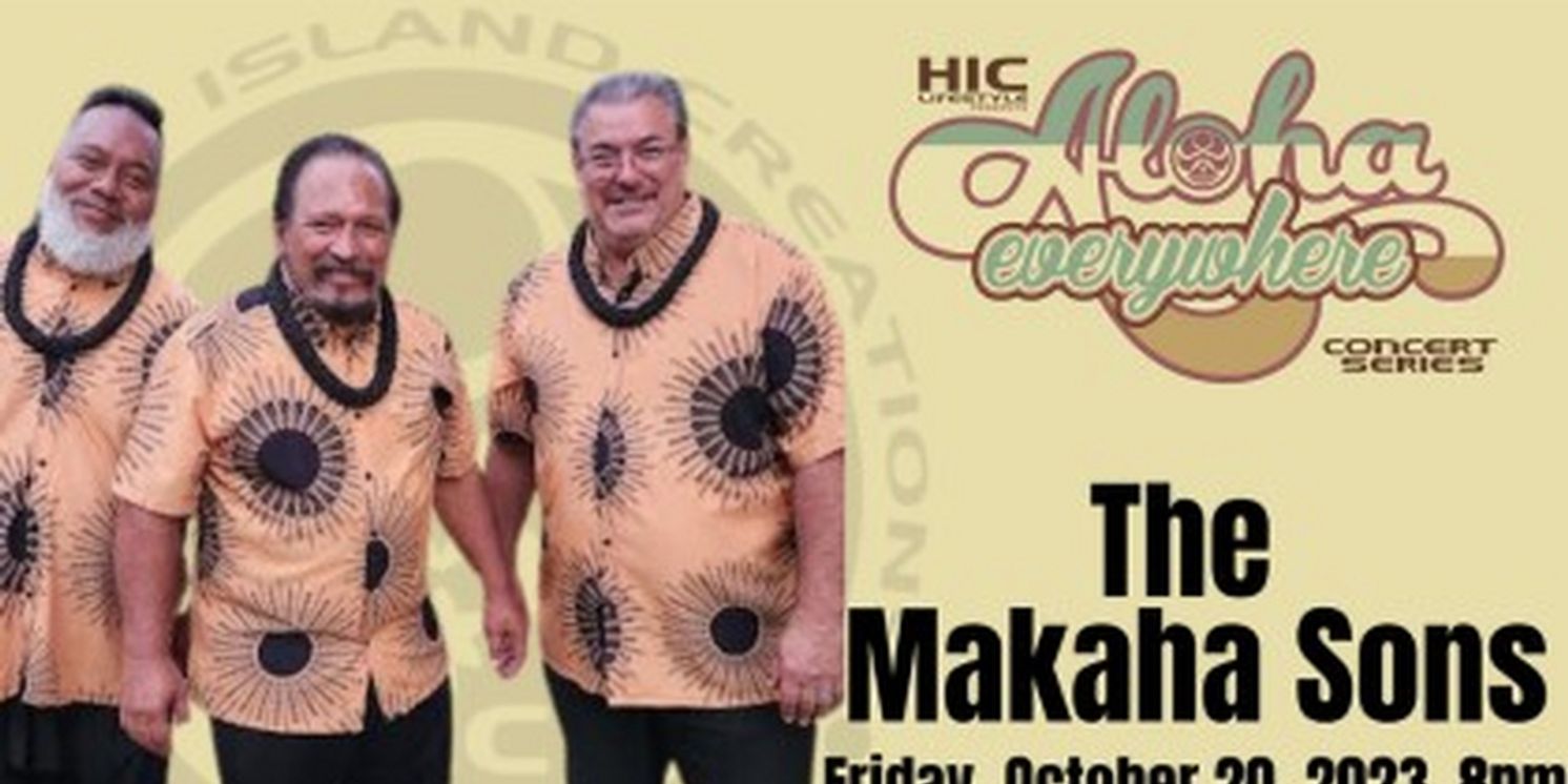 The Makaha Sons Come to the Downey Theatre in October  Image