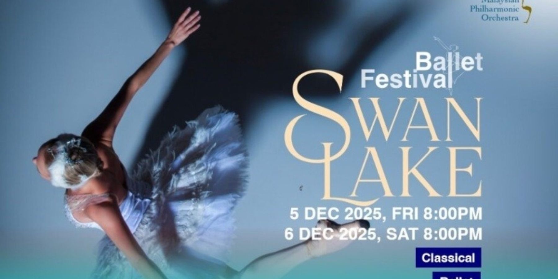 The Malaysian Philharmonic Orchestra Performs SWAN LAKE This Week