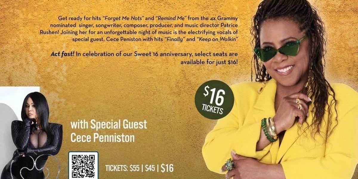 The Miramar Cultural Center to Present Patrice Rushen And Cece Peniston