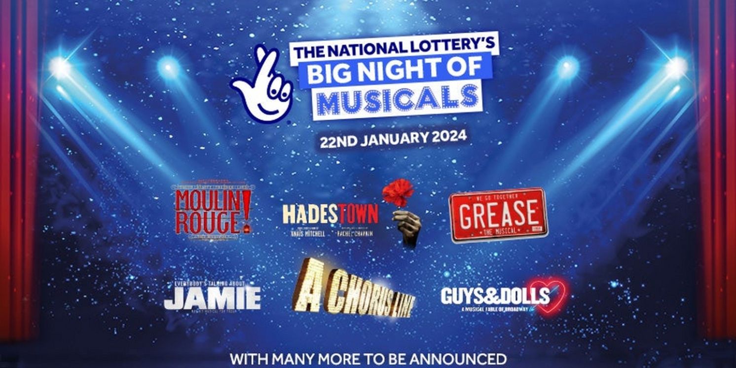 The National Lottery's BIG NIGHT OF MUSICALS Will Return in 2024  Image