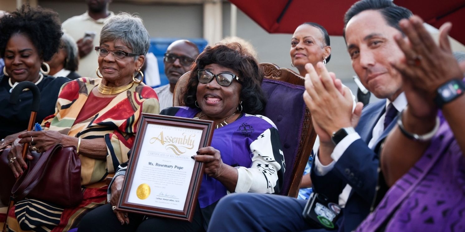 The Old Globe Renames Technical Center in Honor of Ms. Rosemary Pope  Image