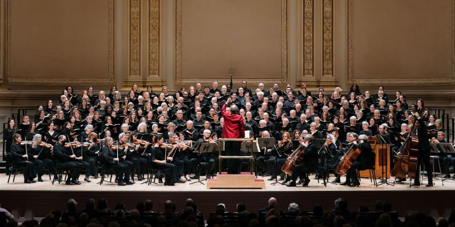 The Oratorio Society Of New York PerforMs Choral Movements Of Mahler's Second Symphony & Beethoven's Ninth Symphony At St. Bartholomew's Church On March 5  Image