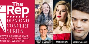 Jeremy Jordan, Megan Hilty, and Jessie Mueller Will Perform at The Repertory Theatre of St. Louis