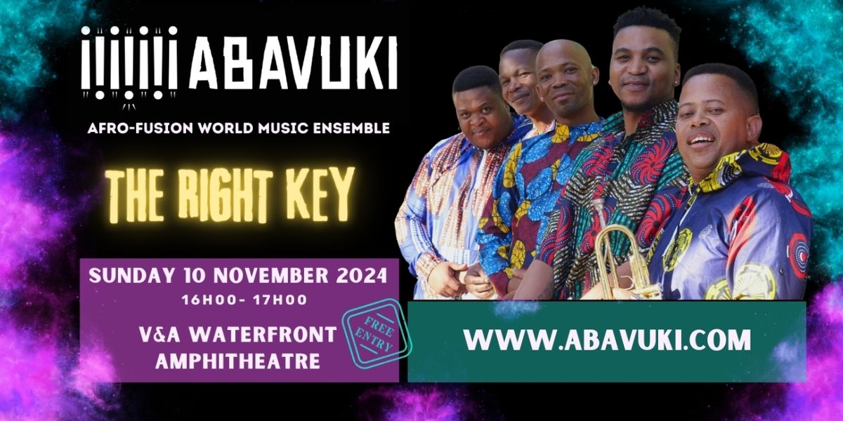 The Right Key: Abavuki Will Perform a Free Concert at the V&A Waterfront