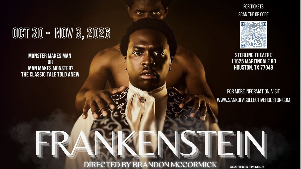 FRANKENSTEIN To Close Out The Sankofa Collective Season; Announces Casting