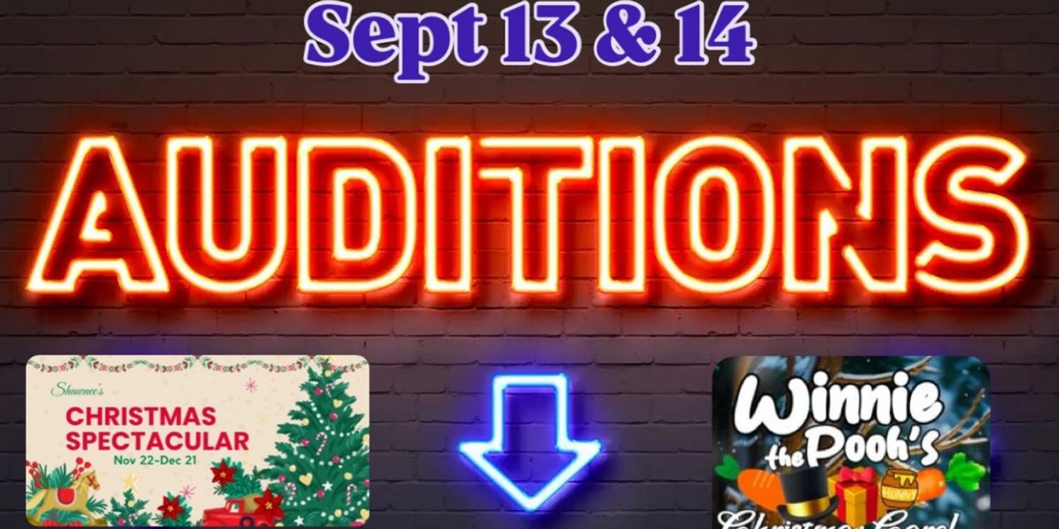 The Shawnee Playhouse to Hold Auditions for Its Winter Shows  Image