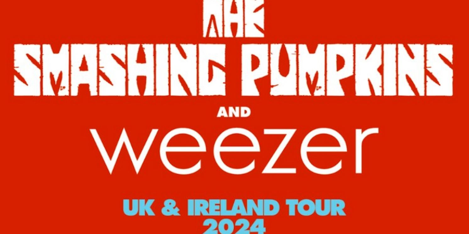 The Smashing Pumpkins and Weezer Announce UK and Ireland Summer Tour 2024  Image