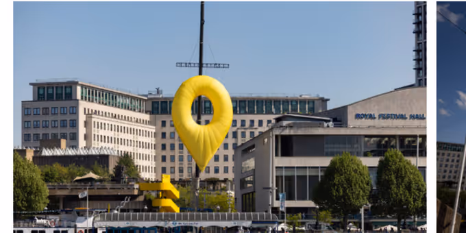 The Southbank Centre Launches 75th Anniversary Celebrations With The Pin Drop Photos
