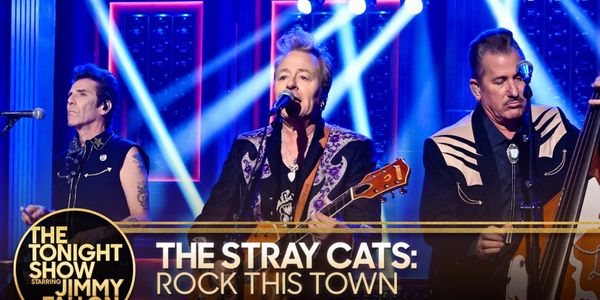 The Stray Cats Bring Rockabilly Energy to THE TONIGHT SHOW With ROCK THIS TOWN