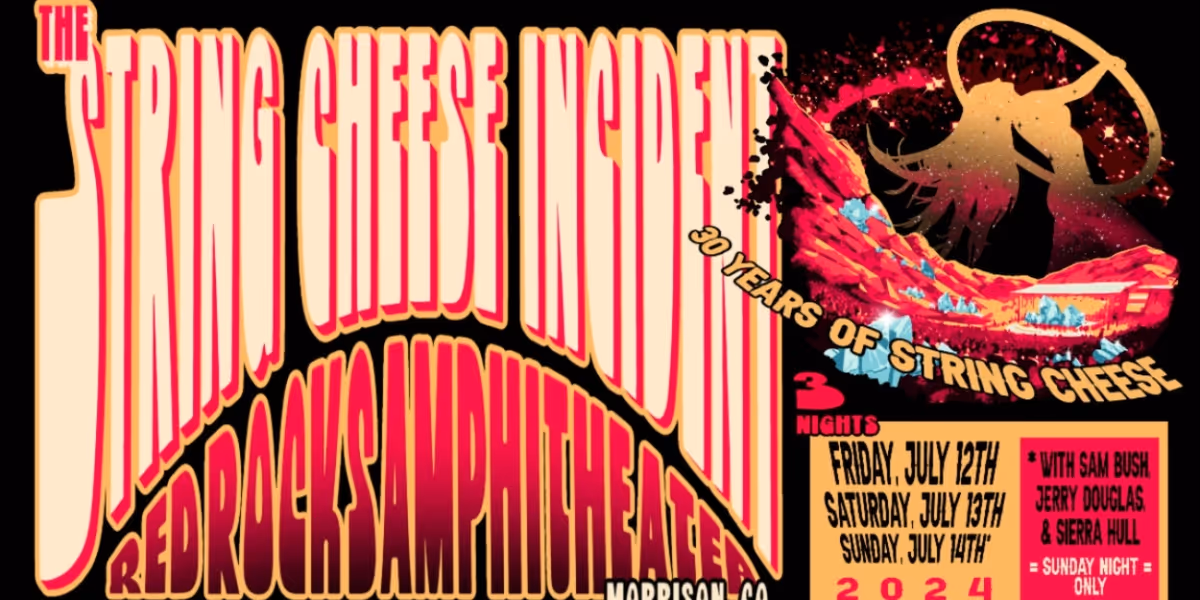 The String Cheese Incident Announces 2024 Red Rocks Run