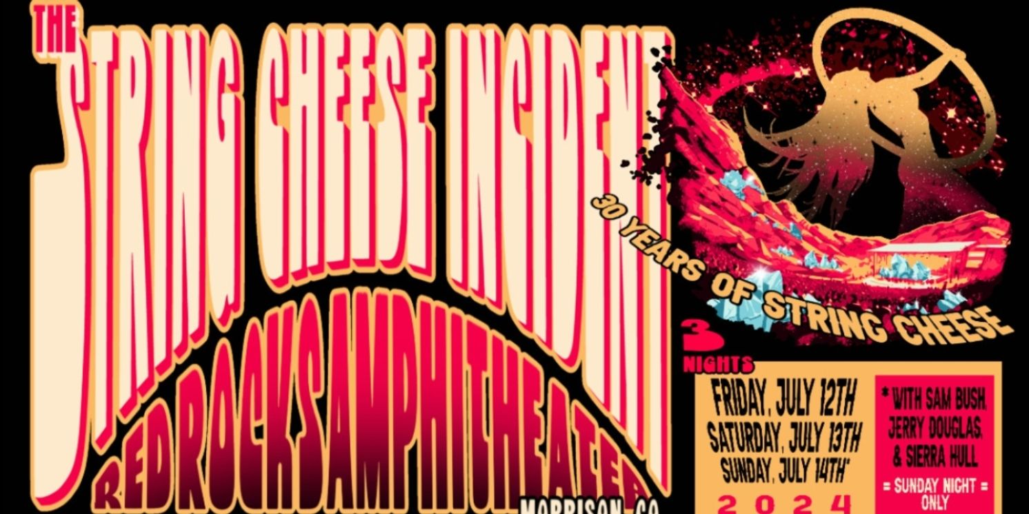 The String Cheese Incident Announces 2024 Red Rocks Run  Image