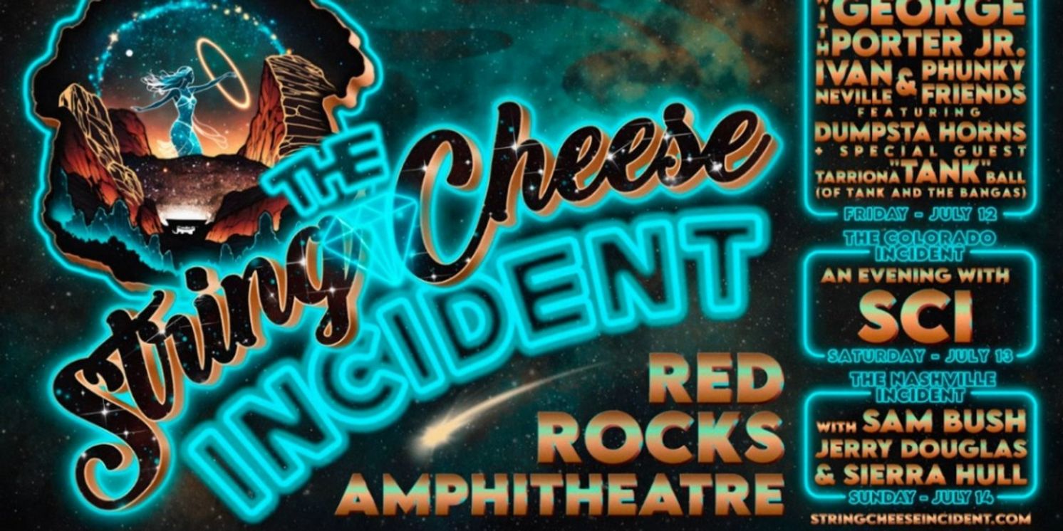 The String Cheese Incident Unveils Themes for 2024 Red Rocks Weekend Run  Image
