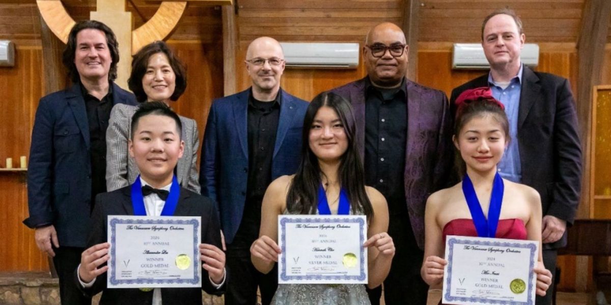 The Vancouver Symphony Orchestra's Young Artist Competition Gold Medalists Make Their VSO Debut