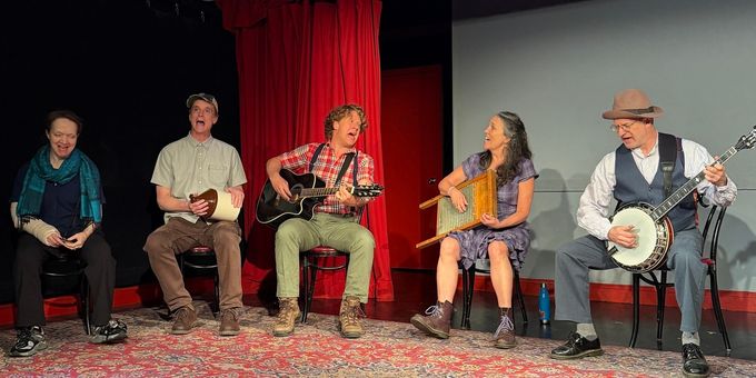 The Wayfaring Strangers Improvised Bluegrass Musical Returns With A New Stranger Photos