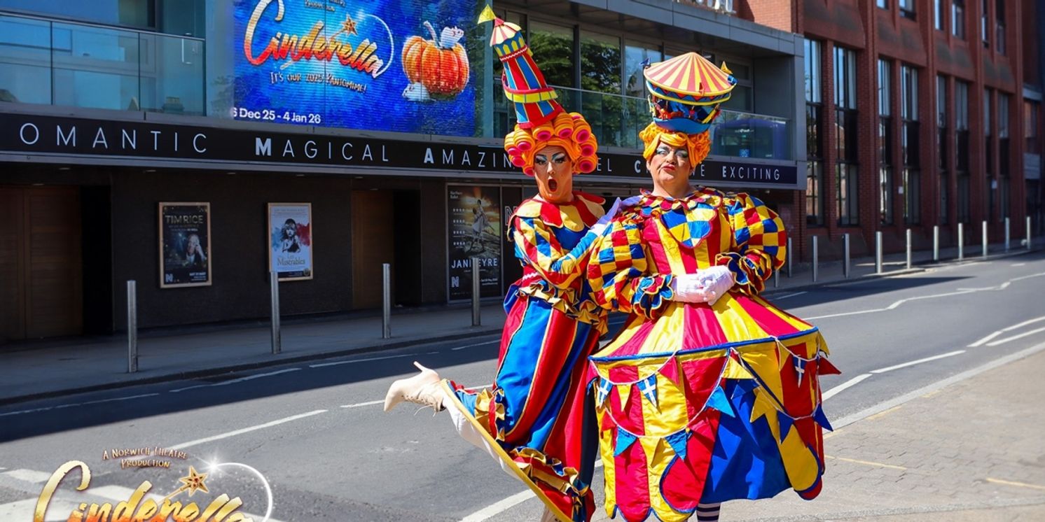 The Wicked Sisters Come to Norwich Theatre in CINDERELLA Pantomime  Image