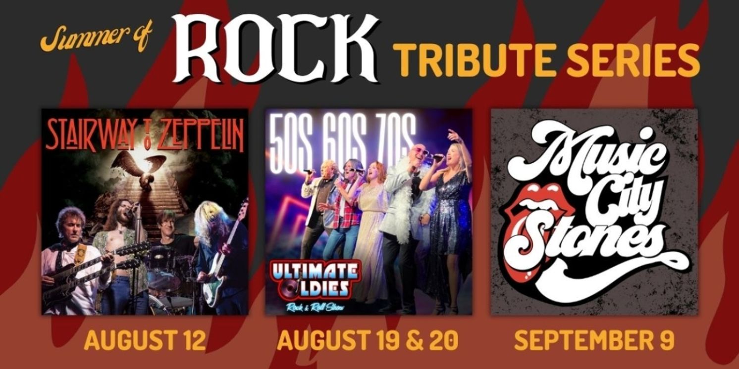 Get Ready to Rock with the Williamson County Performing Arts Center Summer Tribute Concerts  Image