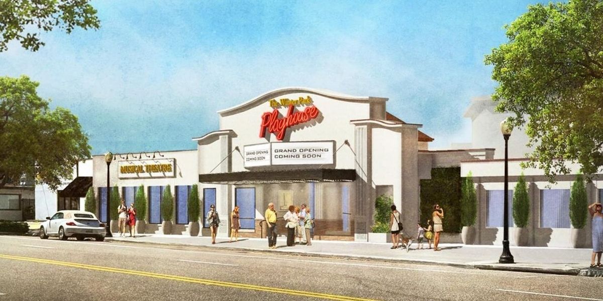 The Winter Park Playhouse to Celebrate Newly Renovated Theatre With A Grand Opening Gala