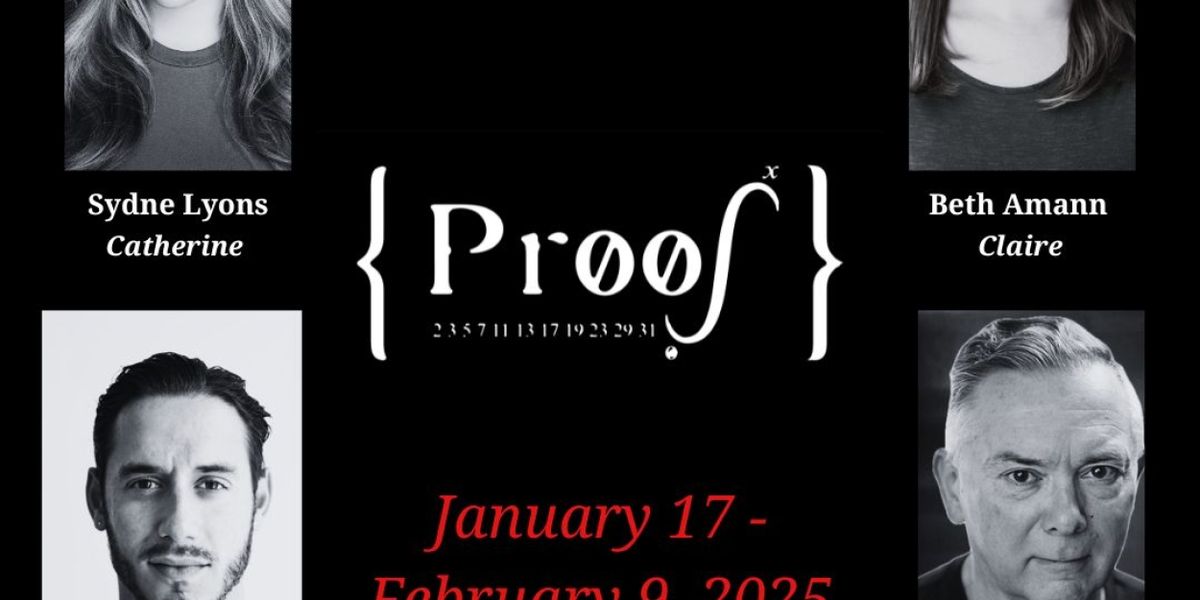 Compass Rose Theater To Present PROOF This January