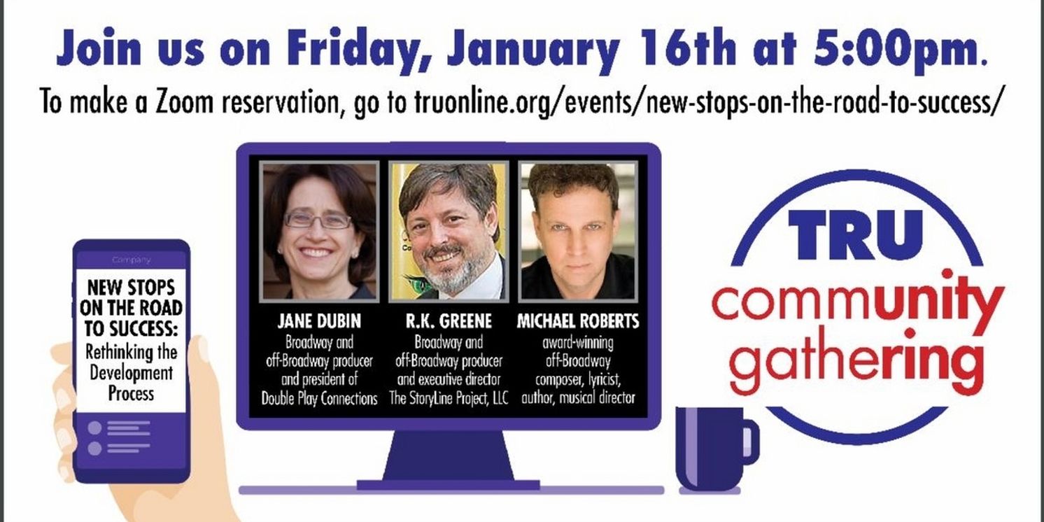 TRU to Present 'New Stops On The Road To Success: Rethinking The Development Process'  Image