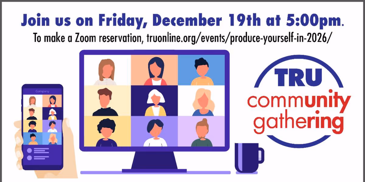 TRU to Present 'Produce Yourself In 2026: What's New On The New York Festival Scene?'
