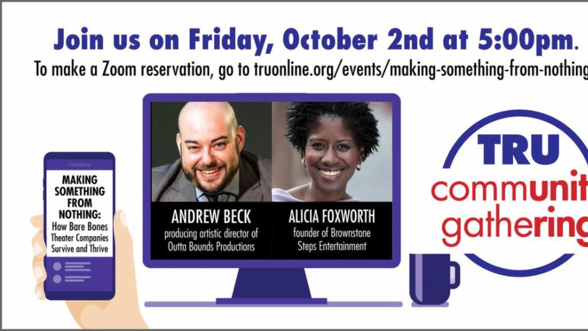 Theater Resources Unlimited to Host Bare Bones Theater Discussion