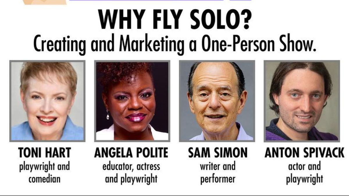 Theater Resources Unlimited to Host One-Person Show Panel via Zoom