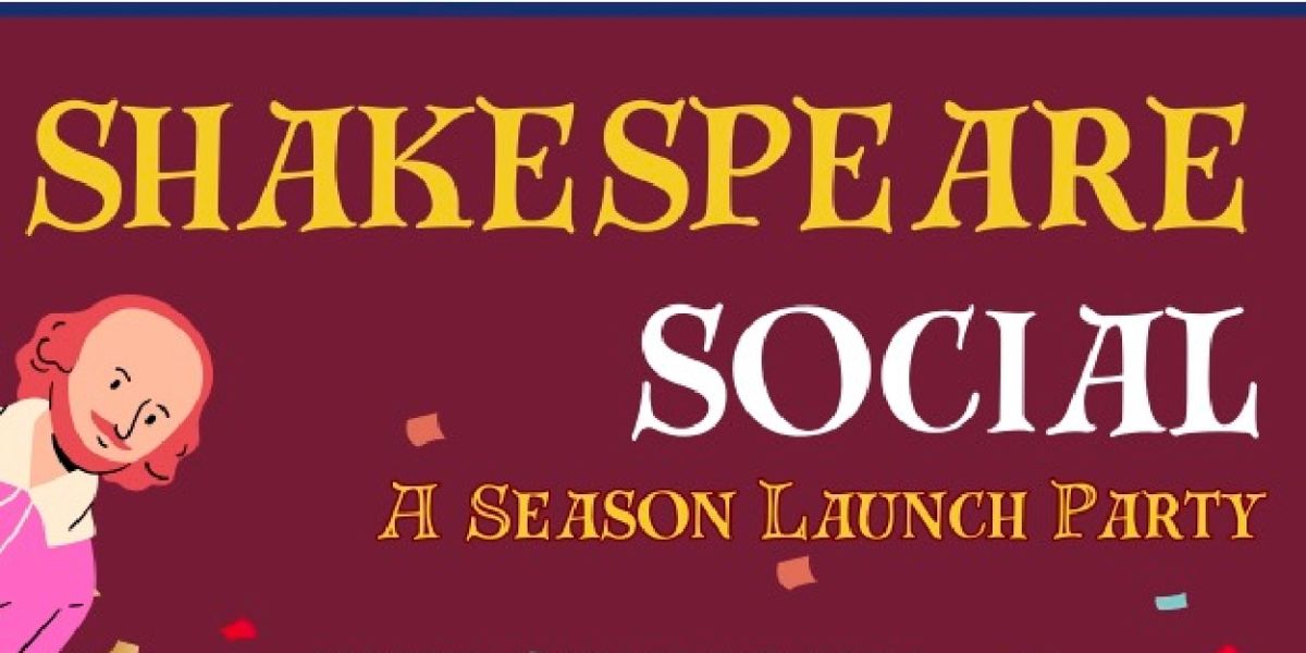 Theatre Georgian Bay to Celebrate Star of 2024 Season With Shakespeare Social Launch Party