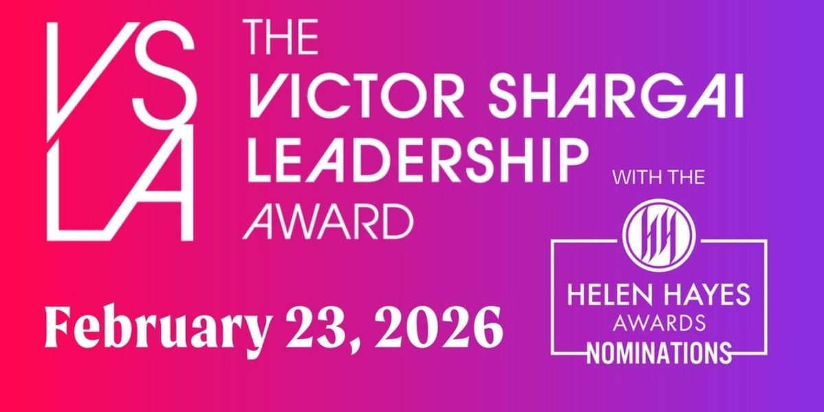 Theatre Washington Unveils 2026 Victor Shargai Leadership Award Recipients