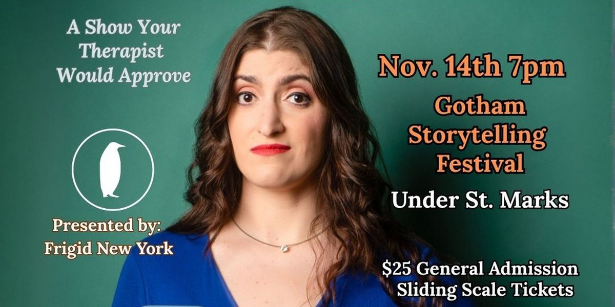 The Gotham Storytelling Festival to Present Maria Bartolotta’s I’VE GROWN PLENTY, THANKS!