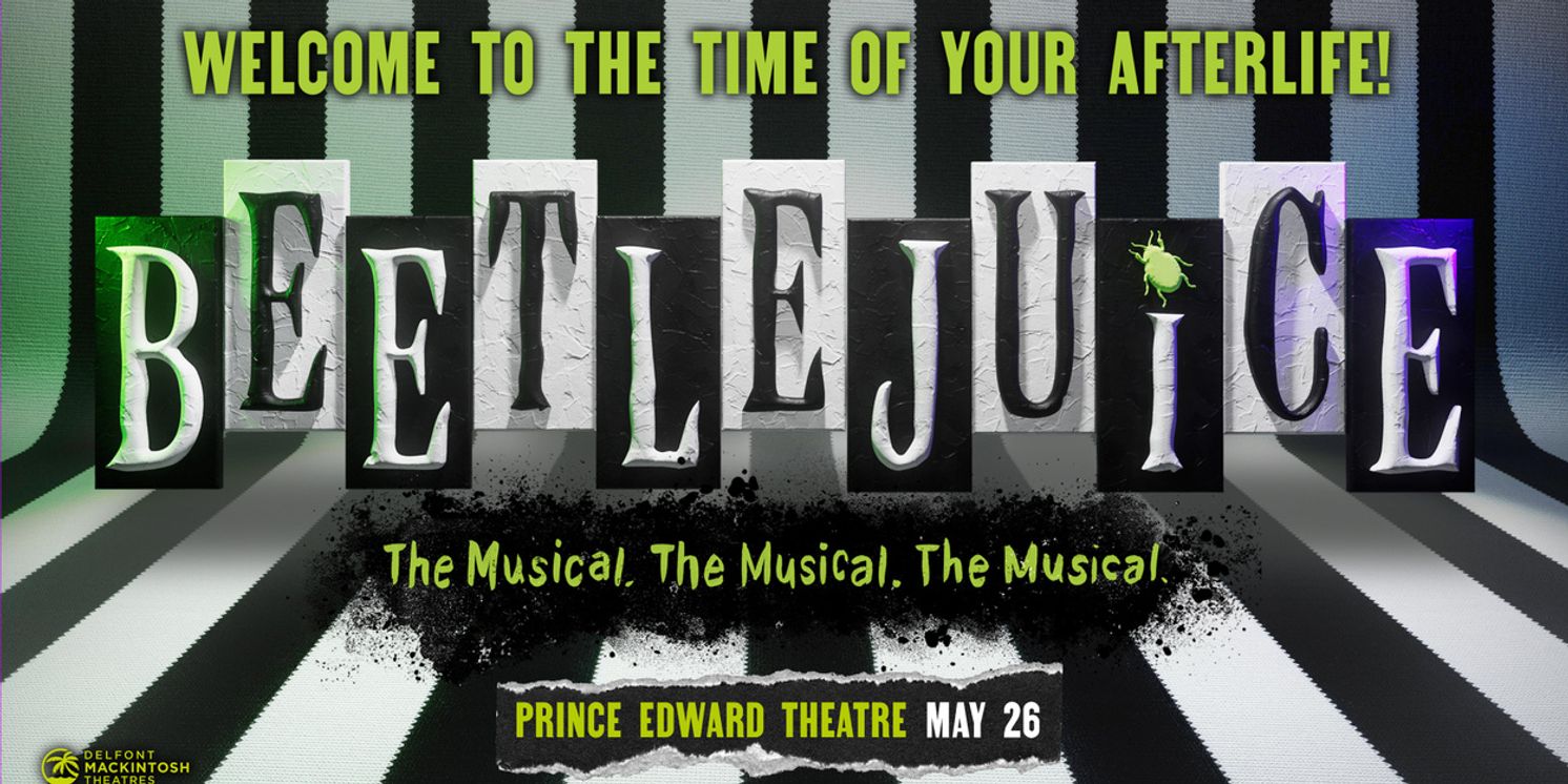 Tickets Now on Sale For BEETLEJUICE in London  Image
