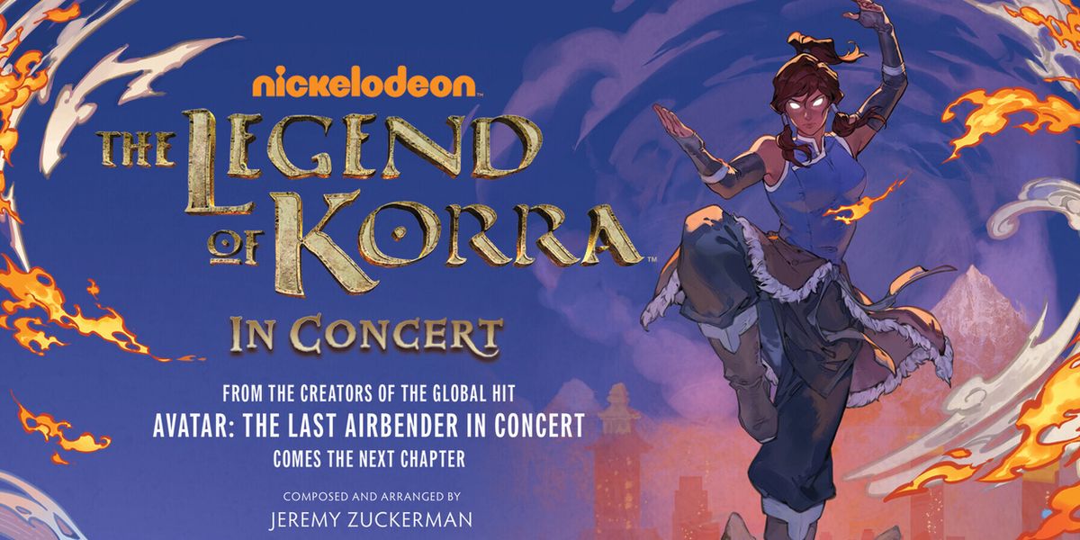 Tickets Now on Sale for THE LEGEND OF KORRA IN CONCERT at Popejoy Hall in Albuquerque