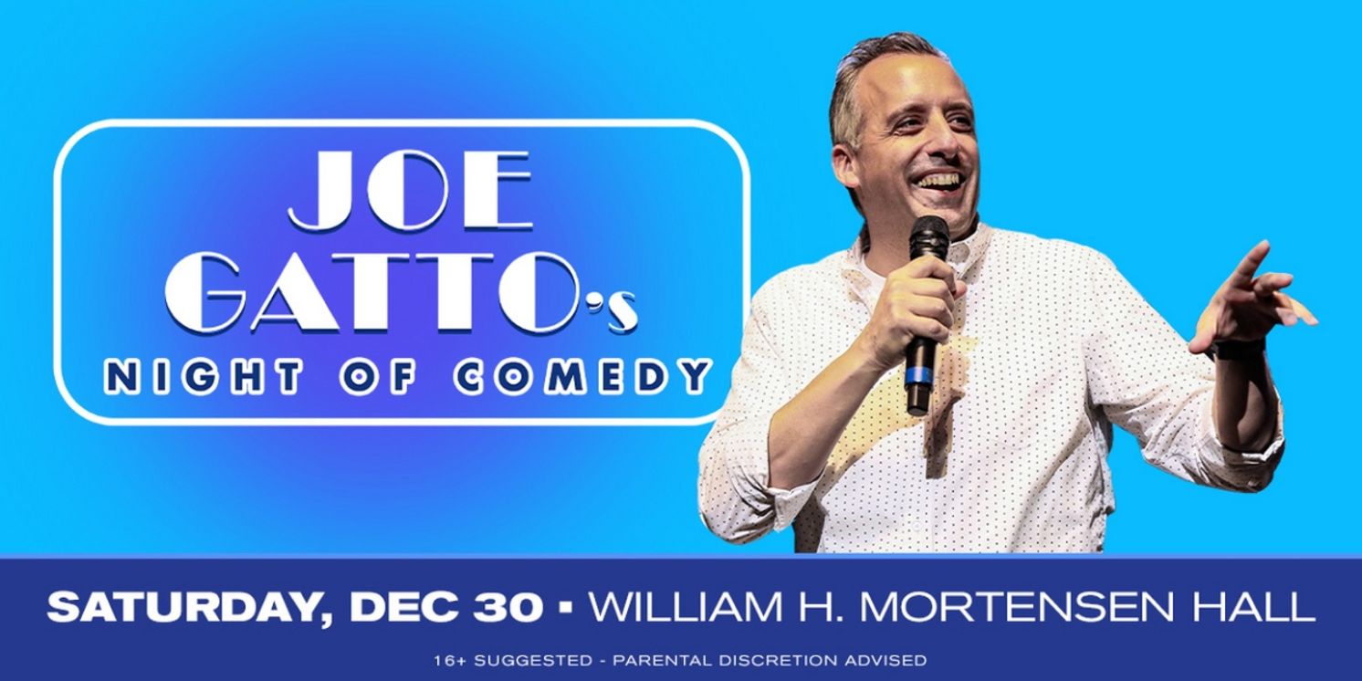 Tickets On Sale Now For Joe Gatto's NIGHT OF COMEDY Tour At The Bushnell  Image