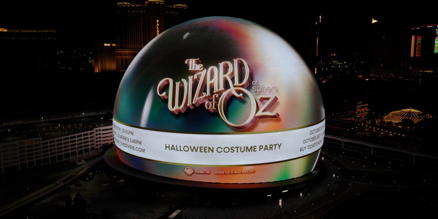 THE WIZARD OF OZ AT SPHERE Sets Halloween Costume Party Screenings  Image
