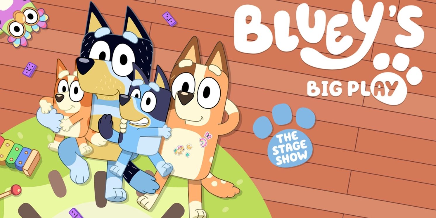 Tickets on Sale For UK Tour of BLUEY'S BIG PLAY  Image