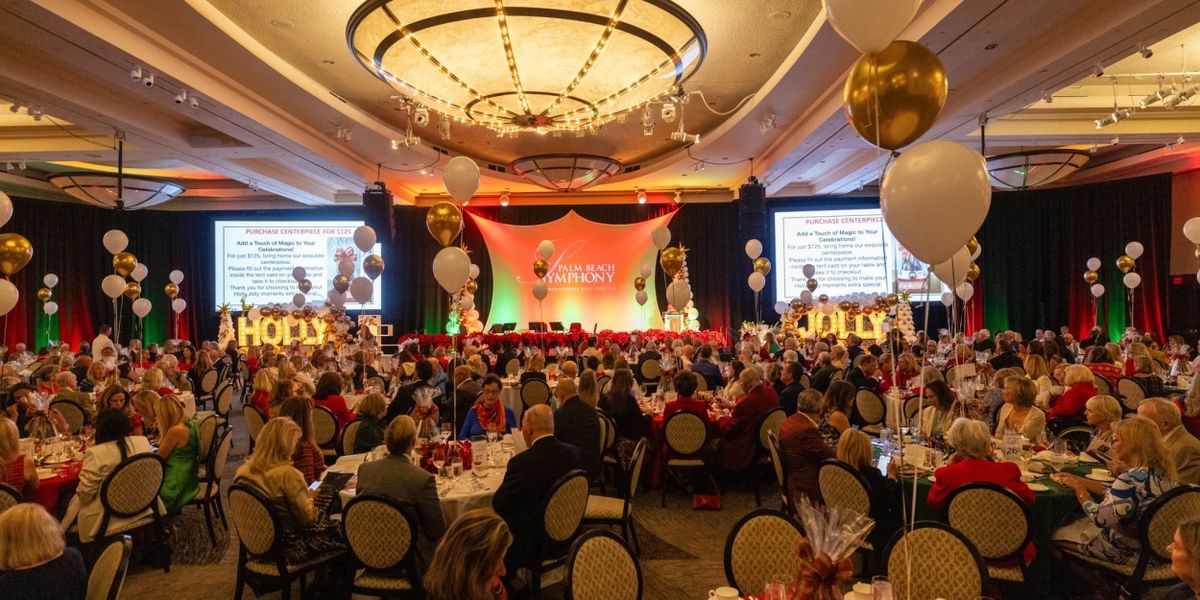 Tickets on Sale Now for Palm Beach Symphony's Eighth Annual Holly Jolly Symphony Fête