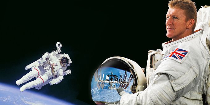 Tim Peake Will Return To Parr Hall To Share Stories From The Space Age Photos