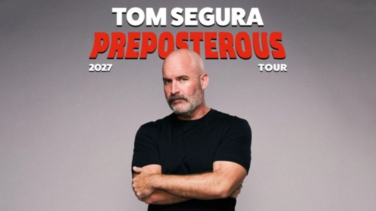Tom Segura to Launch PREPOSTEROUS Tour in 2027 at Mohegan Sun