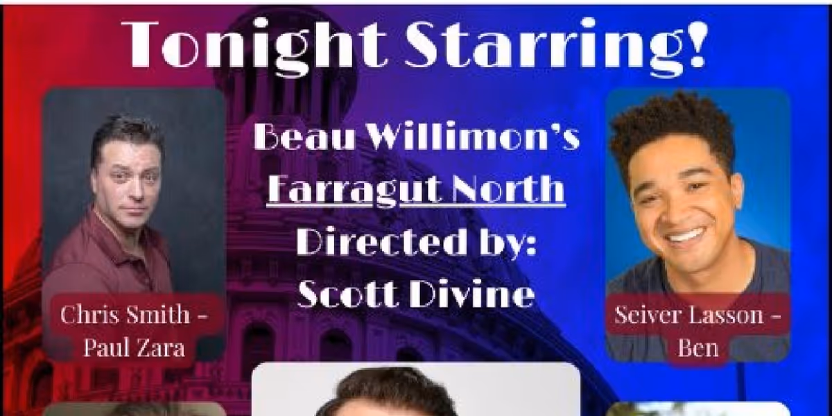 Tonight Starring Features Brad Bong In FARRAGUT NORTH Presented By SARTA