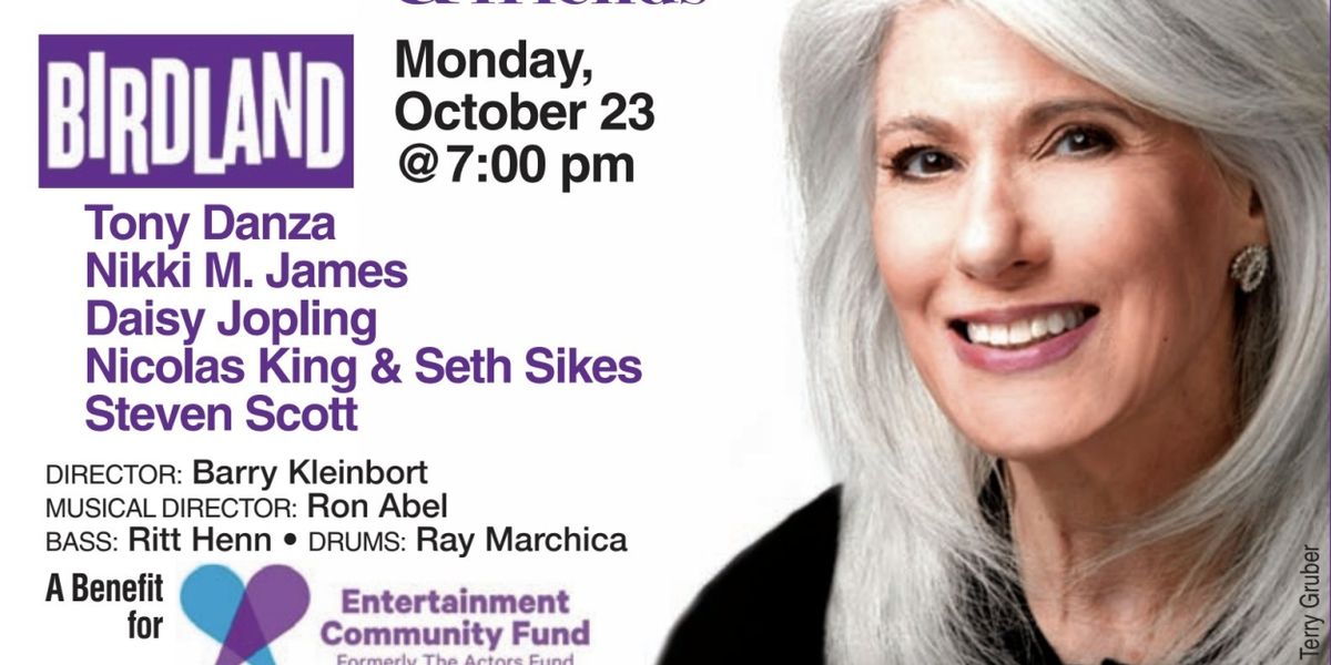 Tony Danza, Nikki M. James, and More Join Jamie deRoy & Friends at Birdland Next Month
