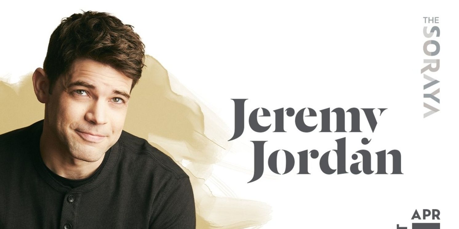 Tony-Nominee Jeremy Jordan to Make Soraya Debut In April  Image
