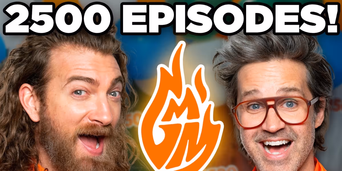 Top Creator Duo Rhett & Link Celebrate 2500 Episodes of 'Good Mythical Morning'