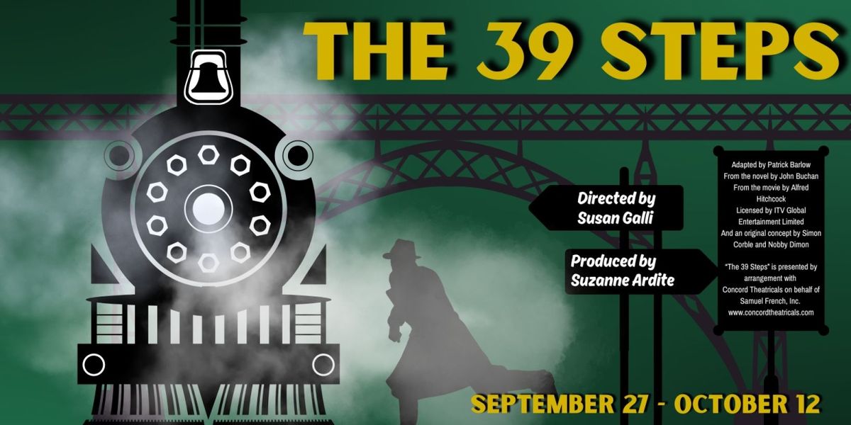 Town & Country Players Announces The Cast Of THE 39 STEPS