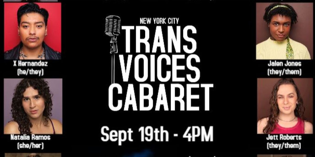 TRANS VOICES CABARET to Return to Caveat With New Show
