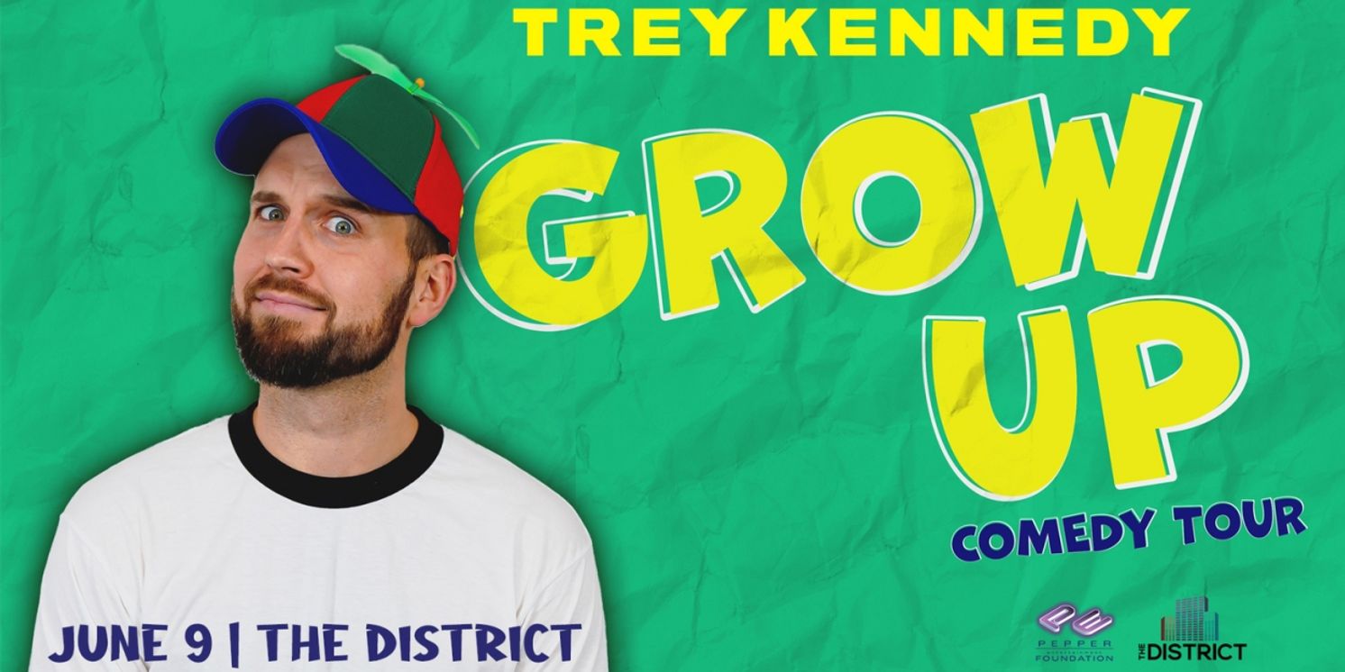 Trey Kennedy's GROW UP Comedy Tour is Coming to Sioux Falls  Image