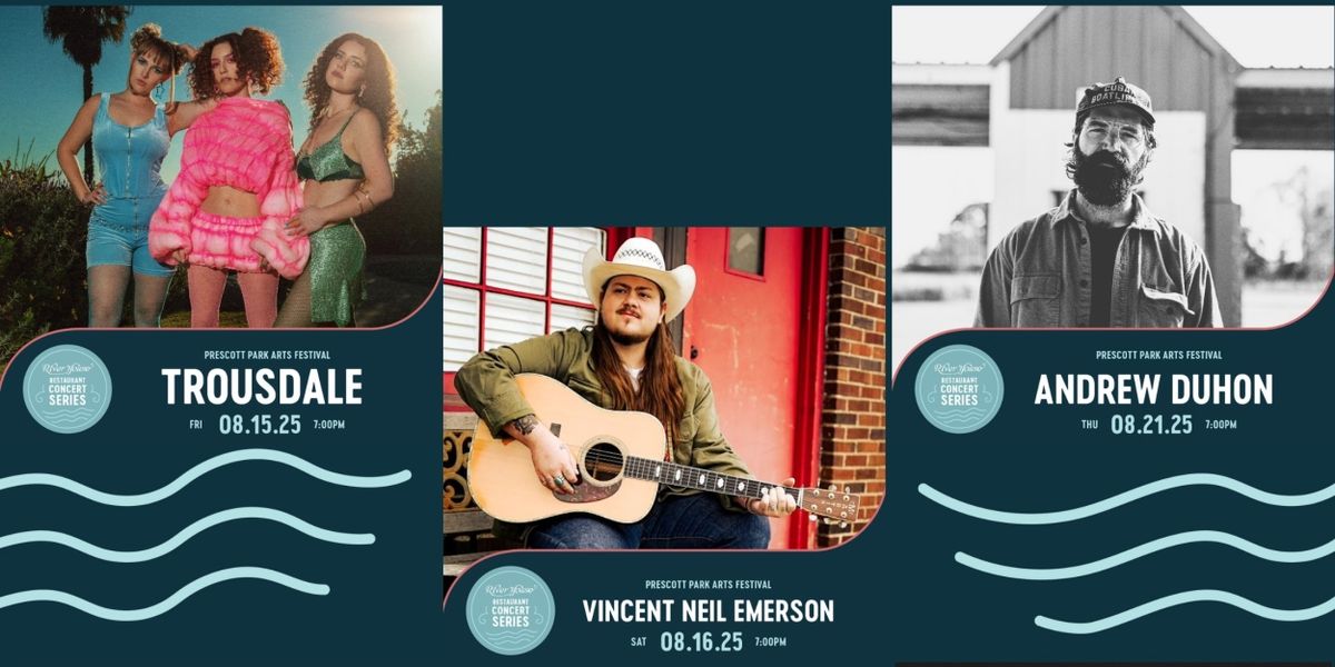 Trousdale and More Set for August Lineup at River House Restaurant Concert Series