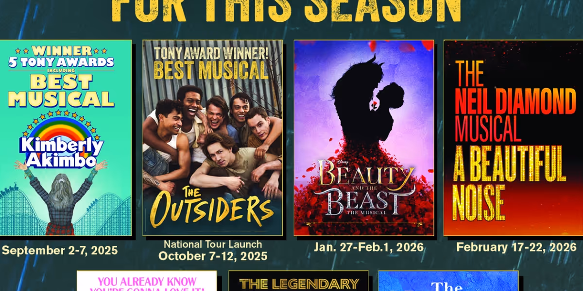 THE OUTSIDERS, MAMMA MIA! And More Set for 2025/2026 Tulsa Broadway Season