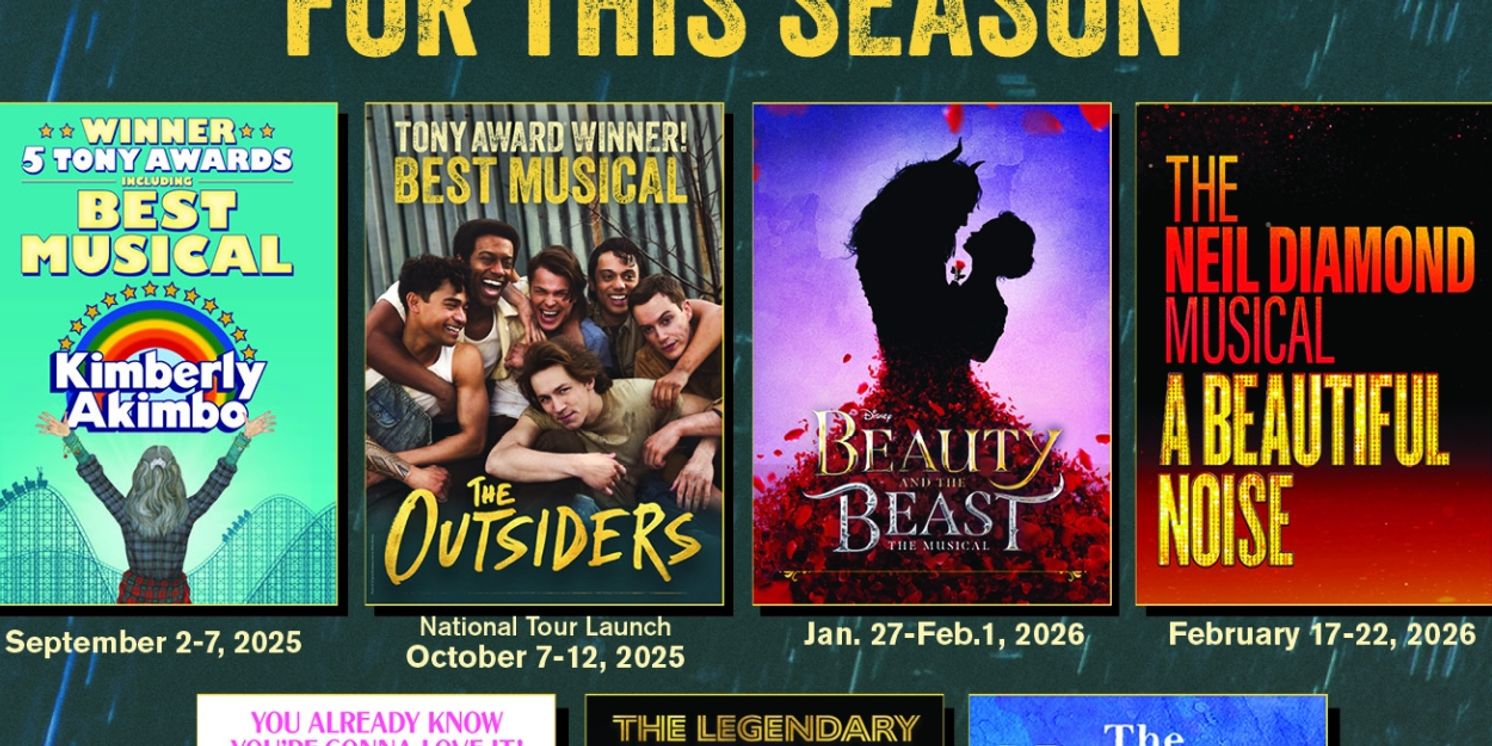 THE OUTSIDERS, MAMMA MIA! And More Set for 2025/2026 Tulsa Broadway Season  Image