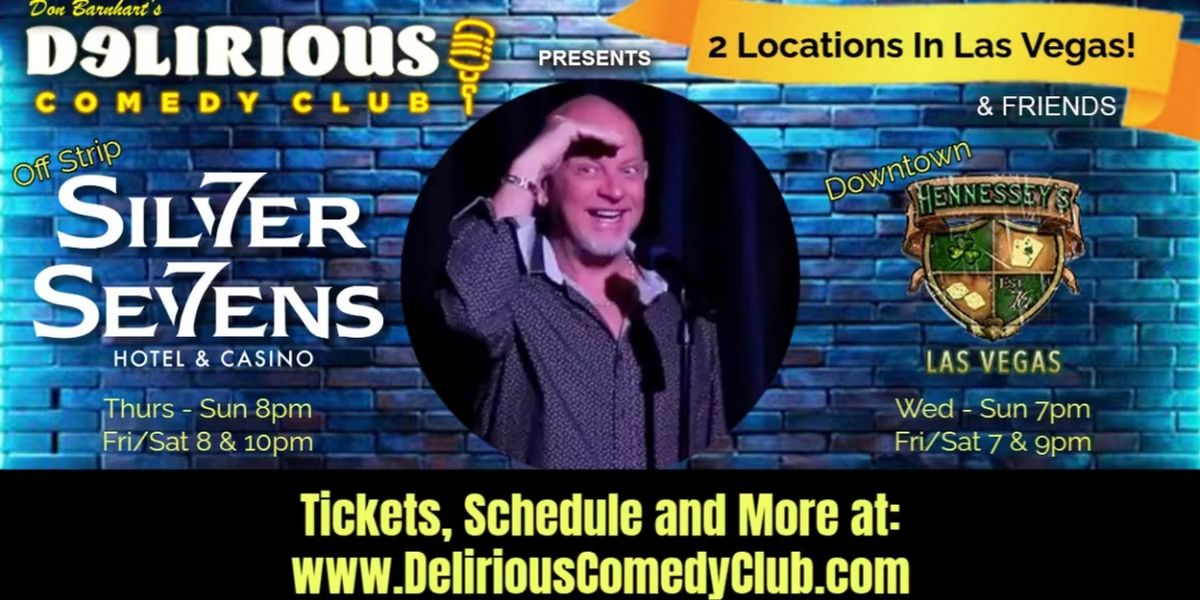 Twice The Laughs: Comedy Star Don Barnhart Rotates Residency in Las Vegas